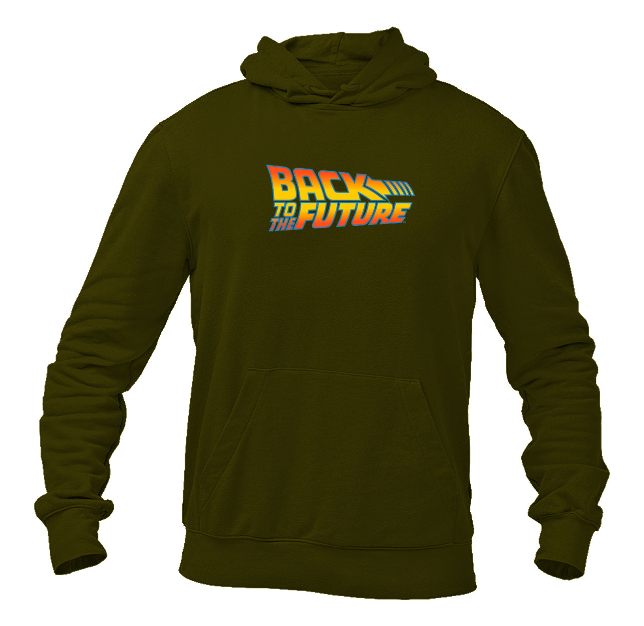 Men's Back To The Future Movie Pullover Hoodie