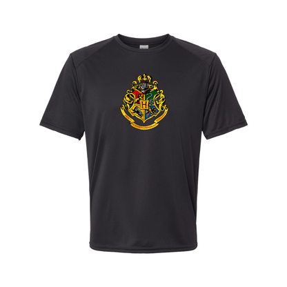 Men's Hogwarts Emblem Harry Potter Movie Performance T-Shirt