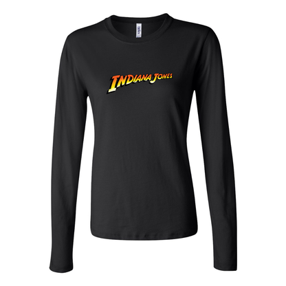 Women's Indiana Jones Movie Long Sleeve T-Shirt