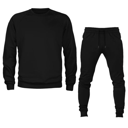 TheSweatPrint Men's Crewneck Sweatshirt Joggers Suit