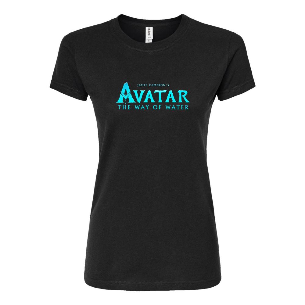 Women's James Cameron Avatar Movie The Way of Water Round Neck T-Shirt