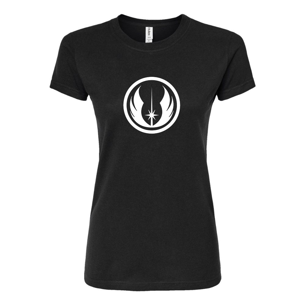 Women's Jedi Star Wars Movie Round Neck T-Shirt