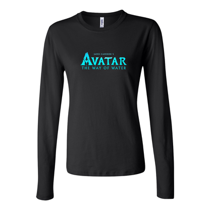 Women's James Cameron Avatar Movie The Way of Water Long Sleeve T-Shirt