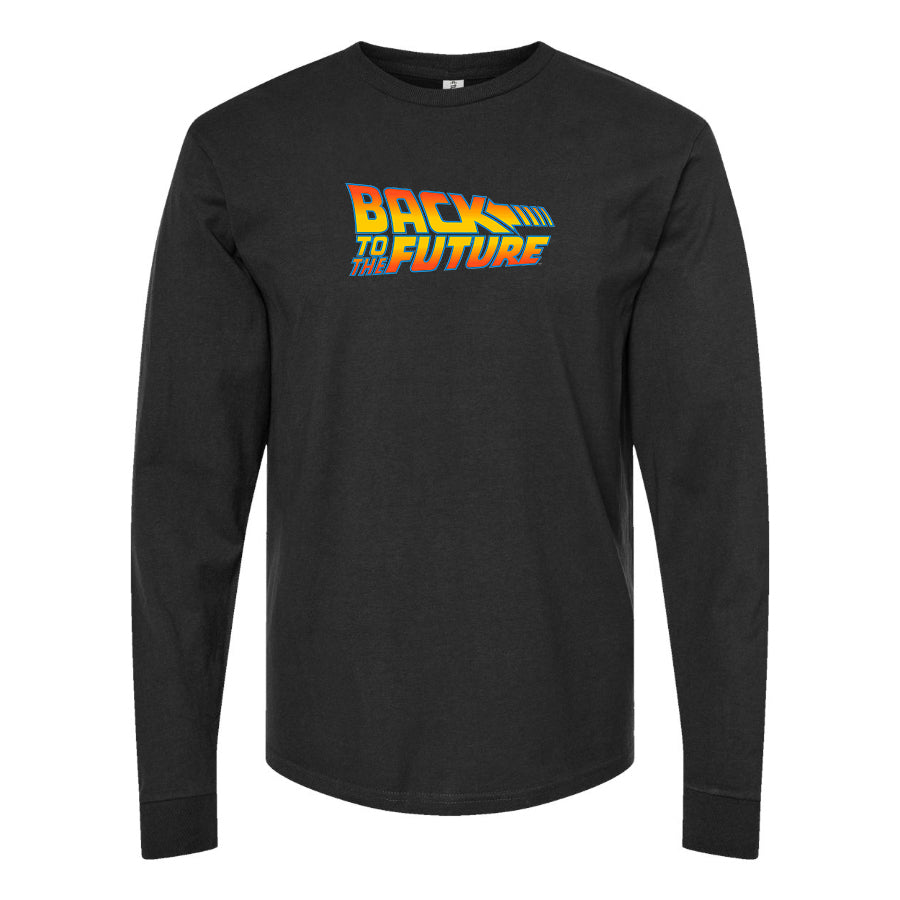 Men's Back To The Future Movie Long Sleeve T-Shirt