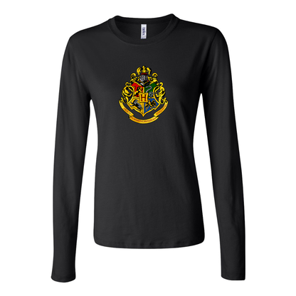 Women's Hogwarts Emblem Harry Potter Movie Long Sleeve T-Shirt