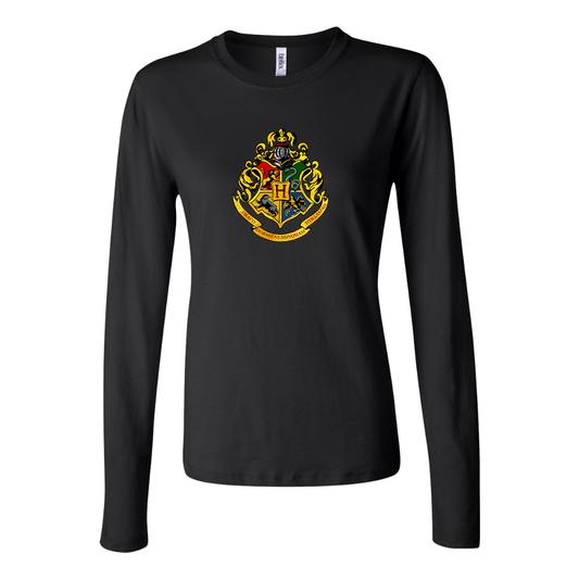 Women's Hogwarts Emblem Harry Potter Movie Long Sleeve T-Shirt