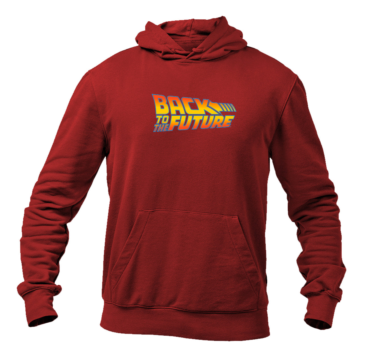 Men's Back To The Future Movie Pullover Hoodie