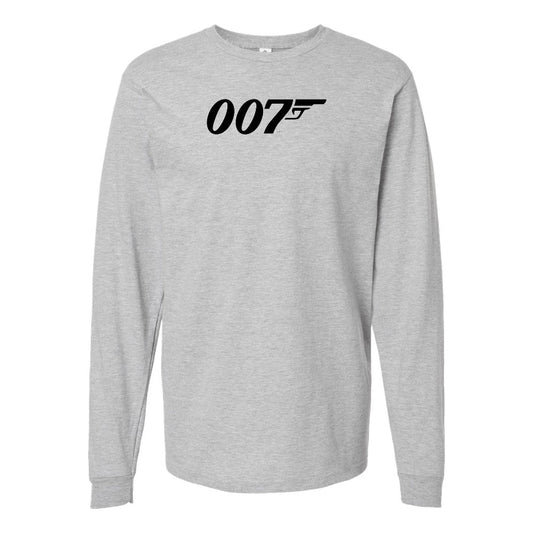 Men's 007 James Bond Movie Long Sleeve T-Shirt