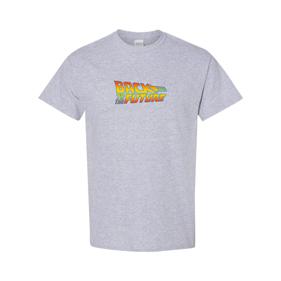 Men's Back To The Future Movie Cotton T-Shirt