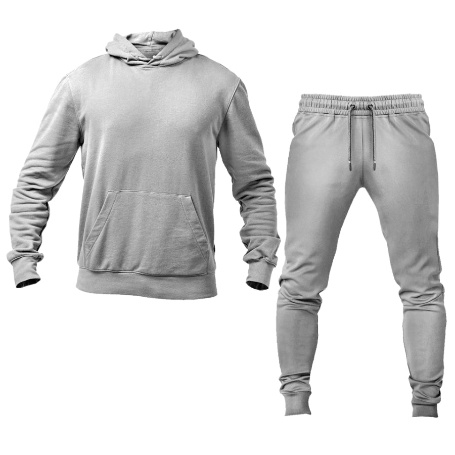 TheSweatPrint Men's Pullover Hoodie Joggers Set