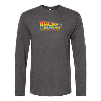 Men's Back To The Future Movie Long Sleeve T-Shirt