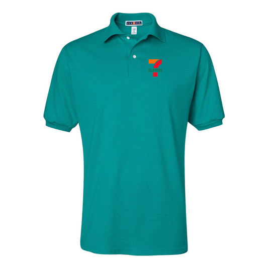 Men's 7 Eleven Logo JERZEES  SpotShield polo
