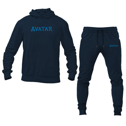 Men's Avatar Movie Logo Hoodie Joggers Set