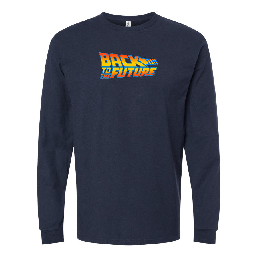 Men's Back To The Future Movie Long Sleeve T-Shirt