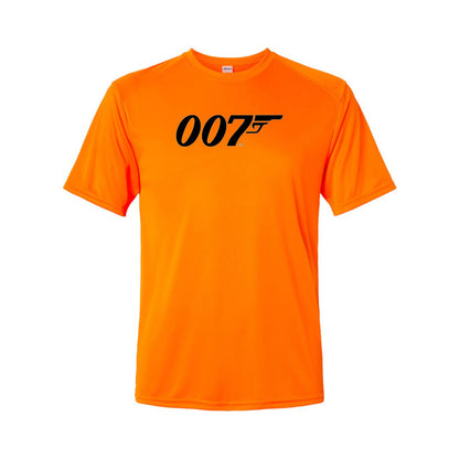 Youth Kids 007 James Bond Movie Performance T-Shirt