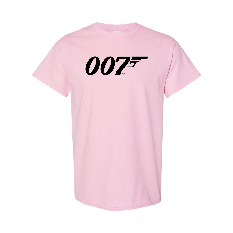 Men's 007 James Bond Movie Cotton T-Shirt