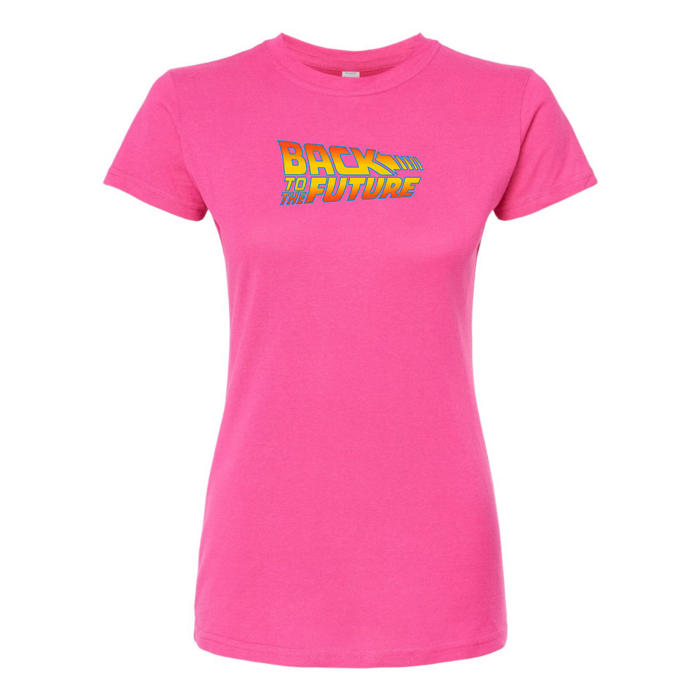 Women’s Back To The Future Movie Round Neck T-Shirt