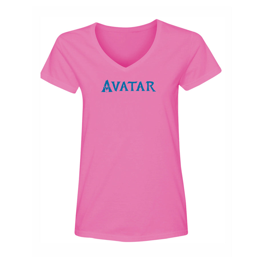 Women's Avatar Movie V-Neck T-Shirt