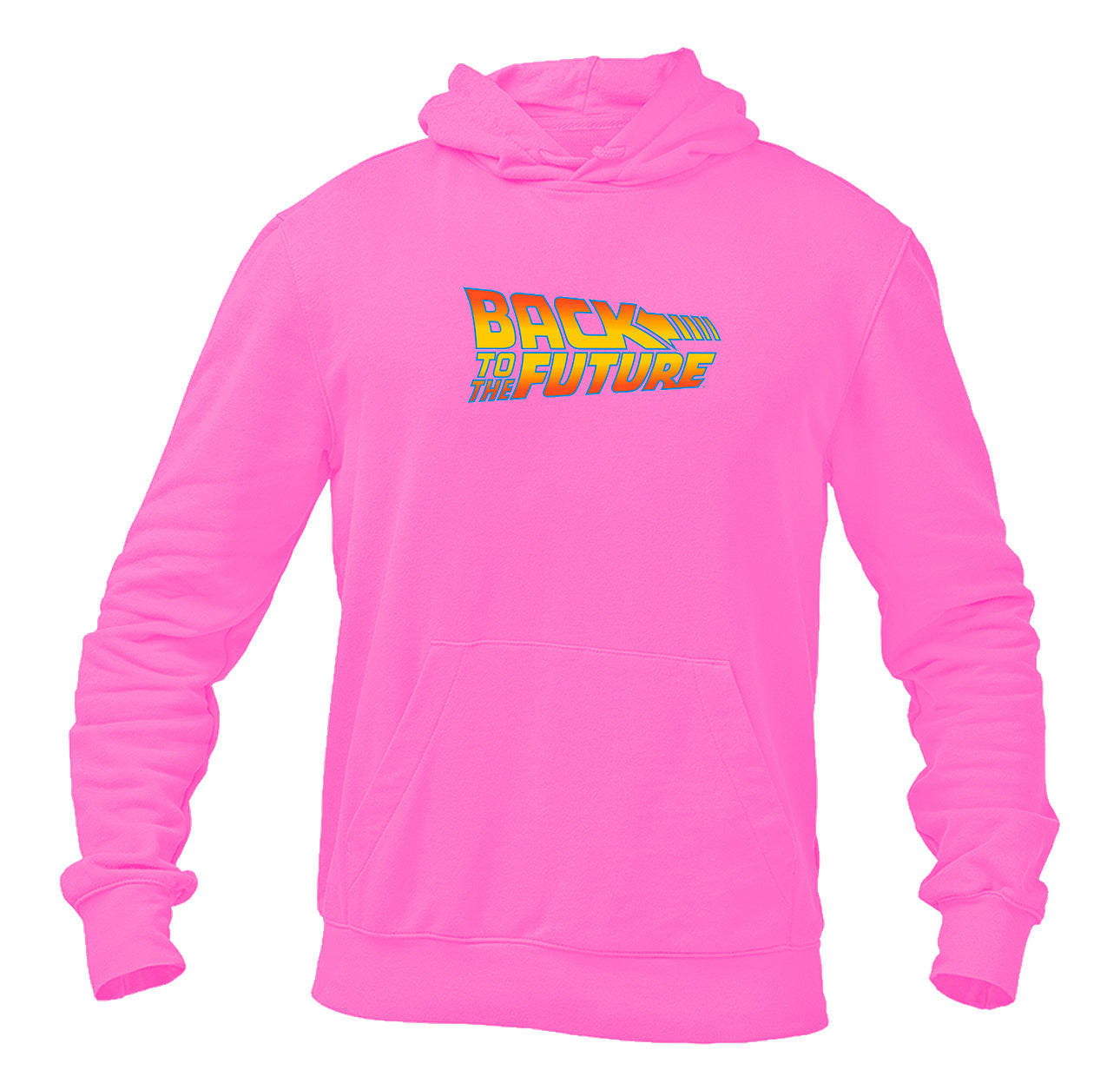 Men's Back To The Future Movie Pullover Hoodie