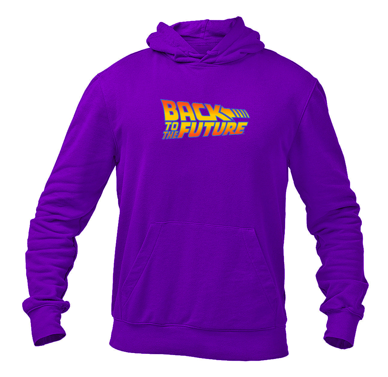 Men's Back To The Future Movie Pullover Hoodie