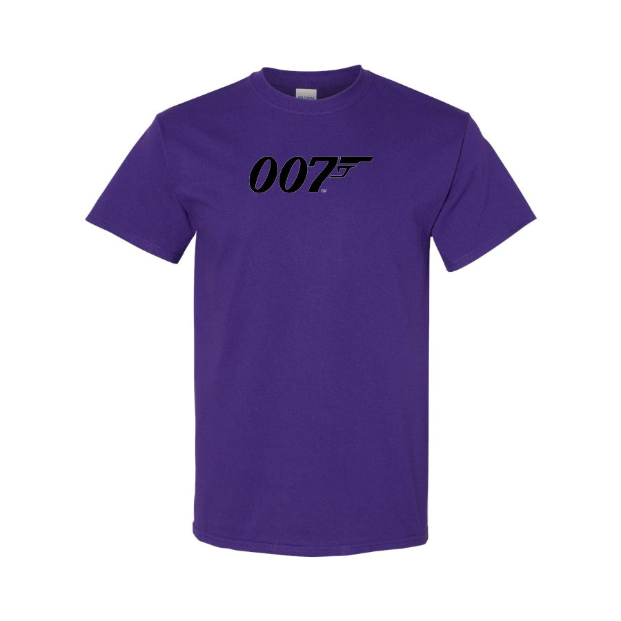 Youth Kids 007 James Bond Movie Cotton T-Shirt