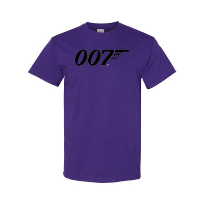 Men's 007 James Bond Movie Cotton T-Shirt