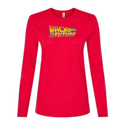 Women's Back To The Future Movie Long Sleeve T-Shirt