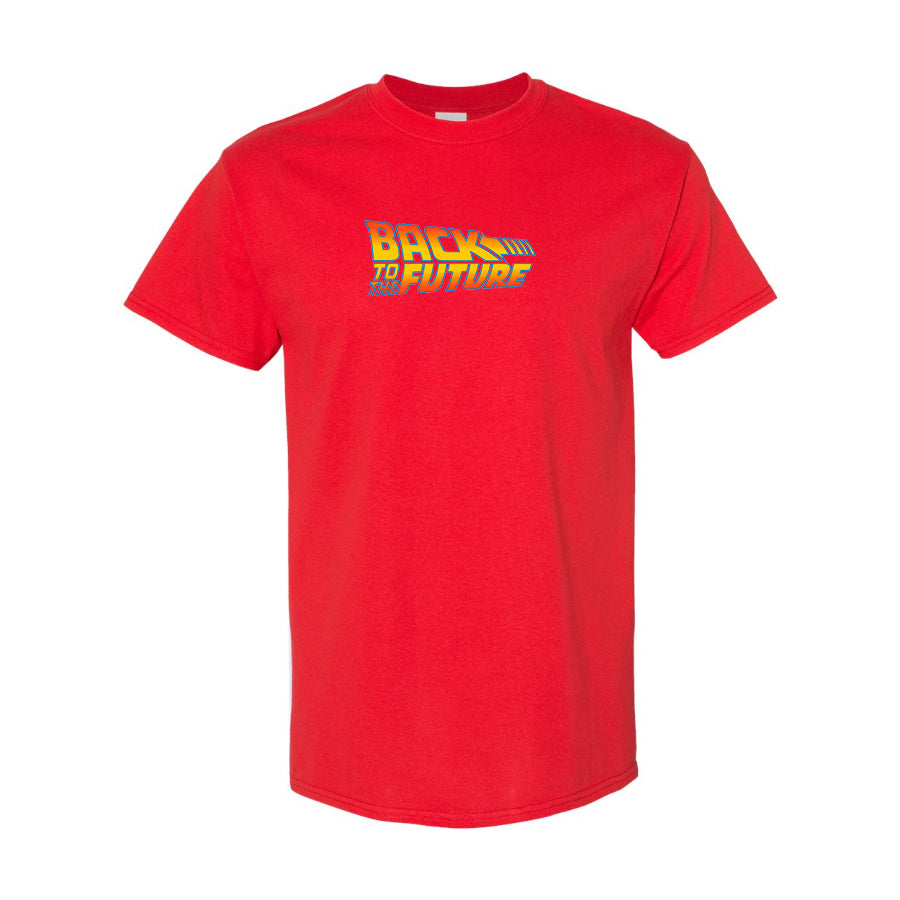 Men's Back To The Future Movie Cotton T-Shirt