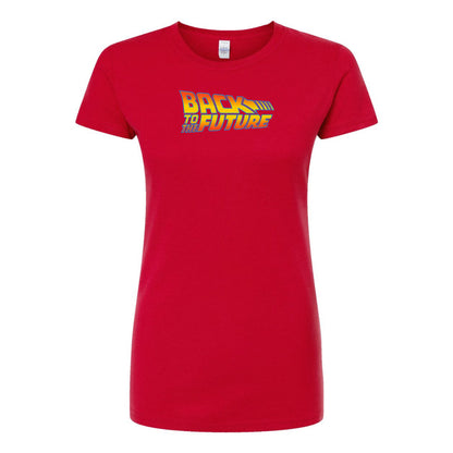 Women’s Back To The Future Movie Round Neck T-Shirt