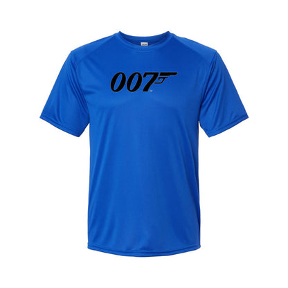 Youth Kids 007 James Bond Movie Performance T-Shirt