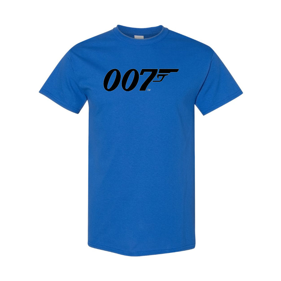 Men's 007 James Bond Movie Cotton T-Shirt