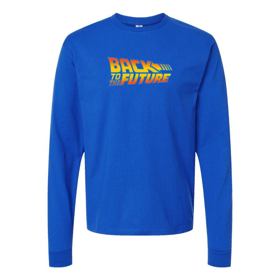 Men's Back To The Future Movie Long Sleeve T-Shirt