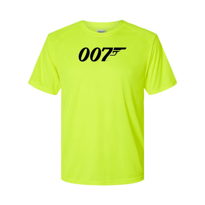 Youth Kids 007 James Bond Movie Performance T-Shirt