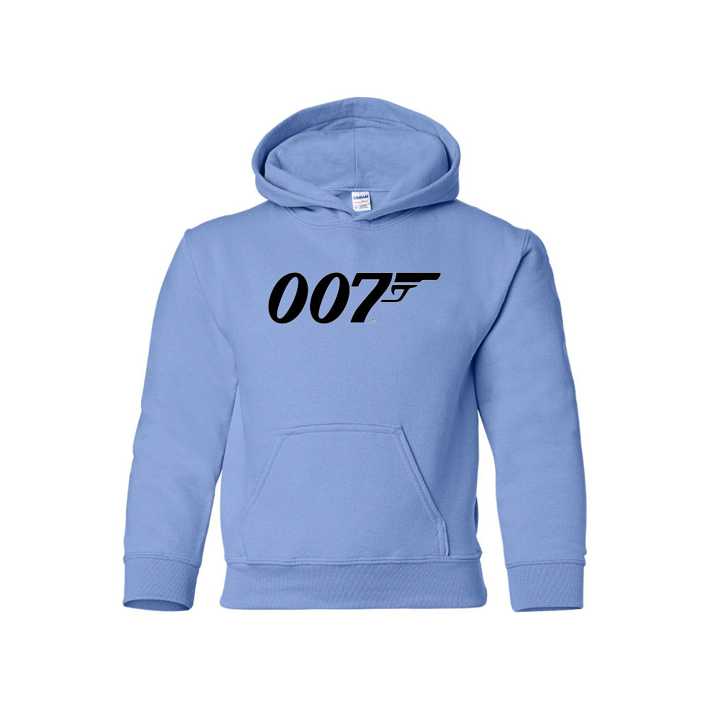 Youth Kids 007 James Bond Movie Pullover Hoodie