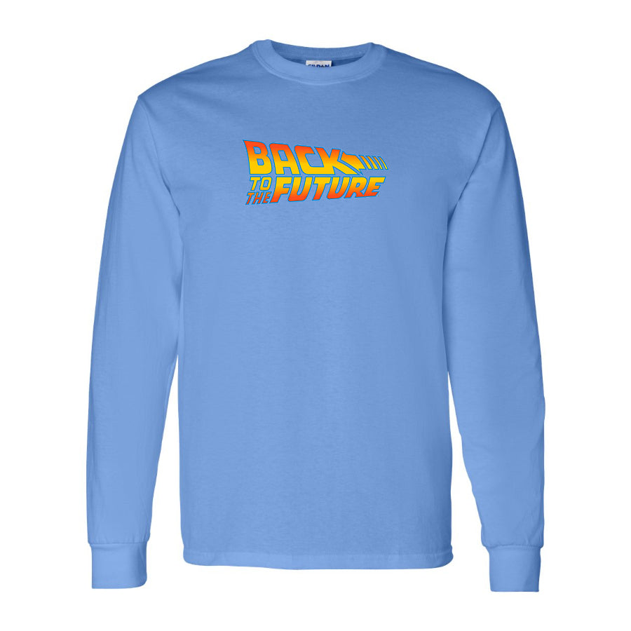 Men's Back To The Future Movie Long Sleeve T-Shirt