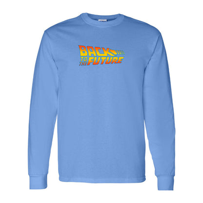 Men's Back To The Future Movie Long Sleeve T-Shirt