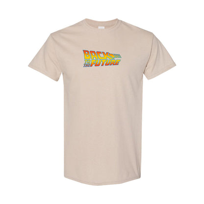 Men's Back To The Future Movie Cotton T-Shirt