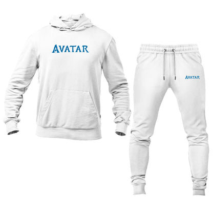 Men's Avatar Movie Logo Hoodie Joggers Set