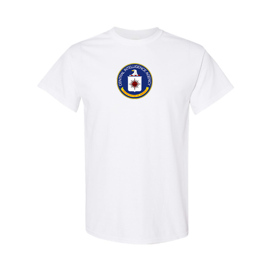 Men's CIA Logo Cotton T-Shirt