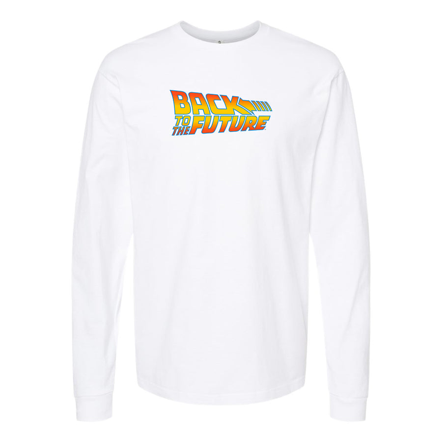 Men's Back To The Future Movie Long Sleeve T-Shirt