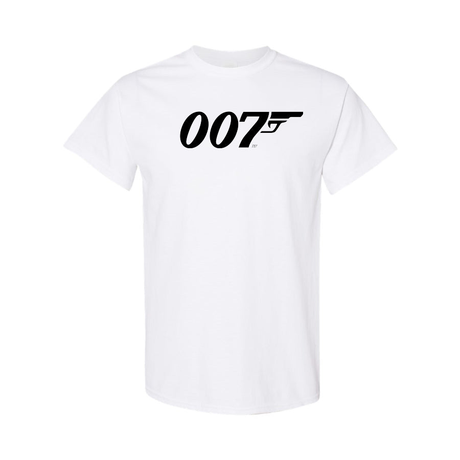 Men's 007 James Bond Movie Cotton T-Shirt