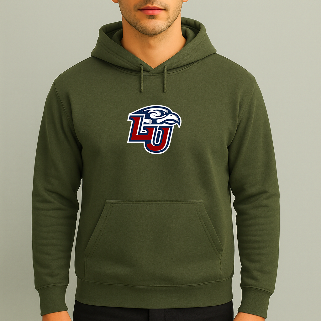Men's Liberty Flames Logo Pullover Hoodie