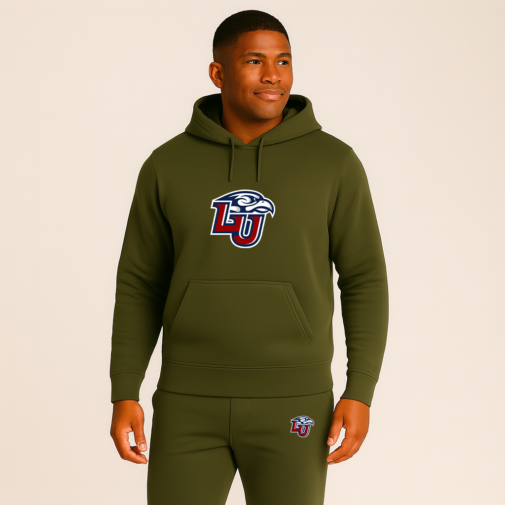 Men's Liberty Flames Logo Hoodie Joggers Set