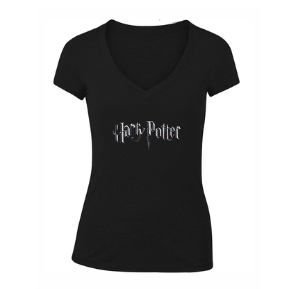 Women's Harry Potter Movie V-Neck T-Shirt