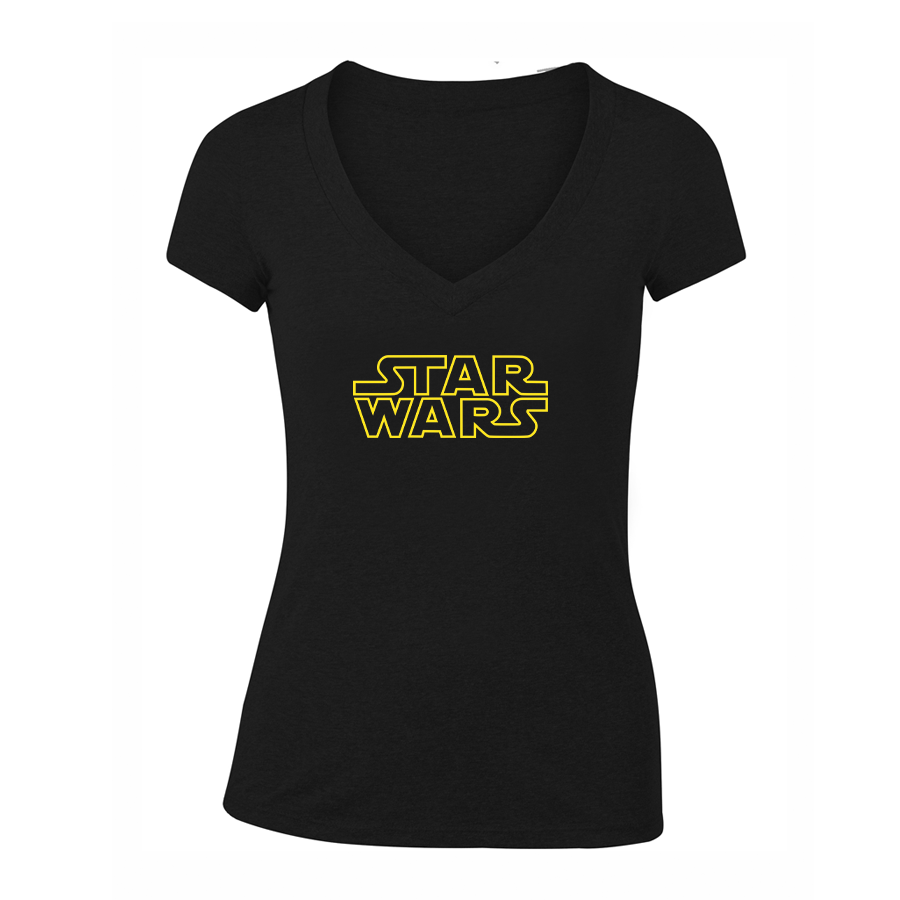 Women's Star Wars Movie V-Neck T-Shirt