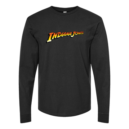 Youth Kids Indiana Jones Movie Long Sleeve T-Shirt