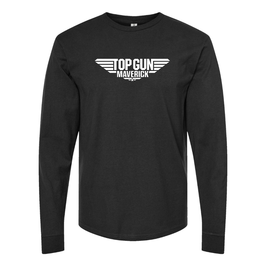 Youth Kids Top Gun Maverick Movie Long Sleeve T-Shirt