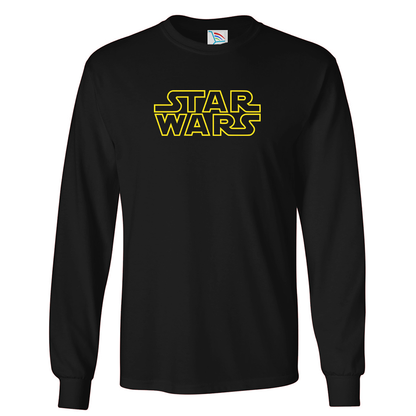 Youth Kids Star Wars Movie Long Sleeve T-Shirt