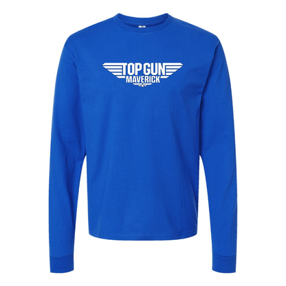 Youth Kids Top Gun Maverick Movie Long Sleeve T-Shirt