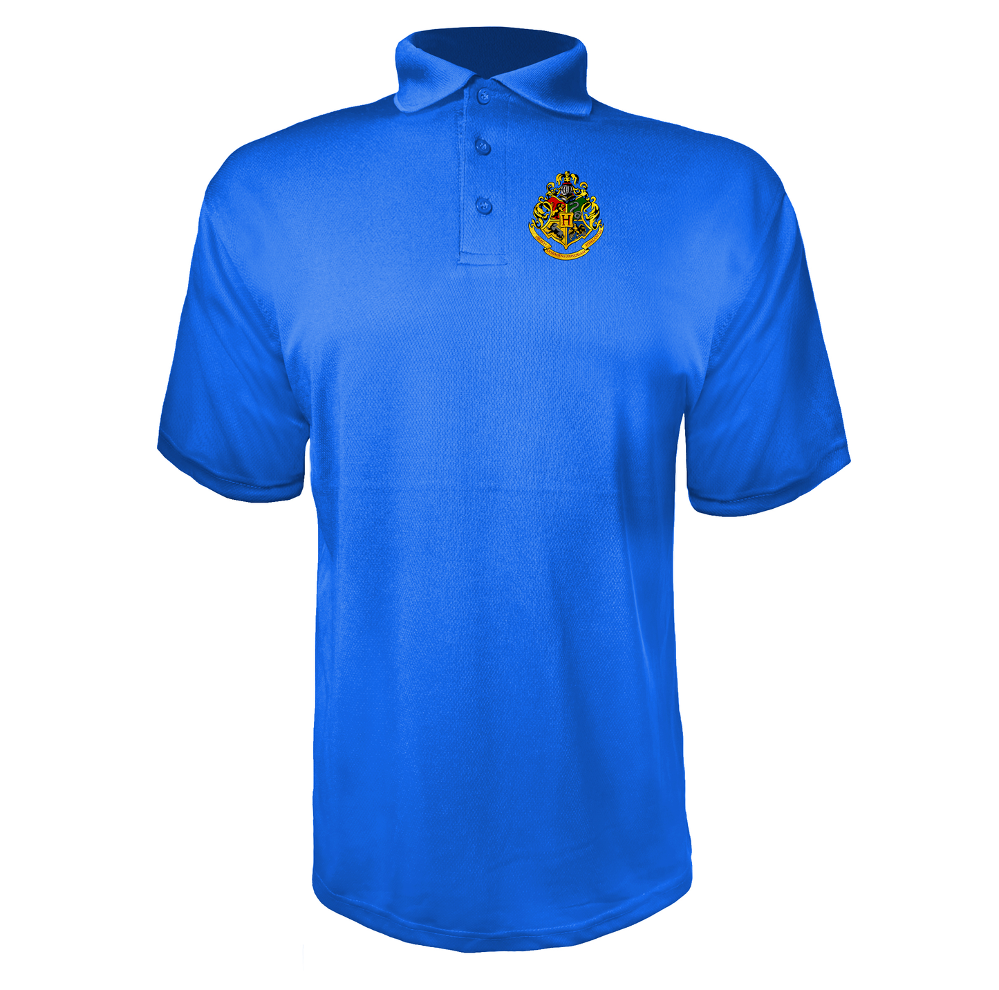 Men's Hogwarts Emblem Harry Potter Movie Polyester Polo